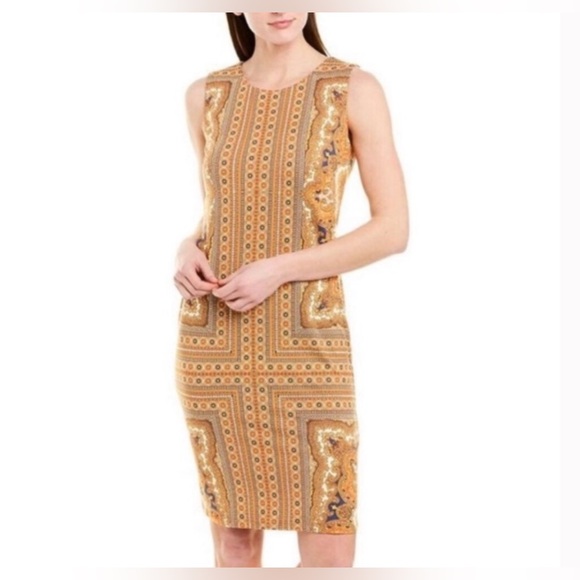 J.MCLAUGHLIN sleeveless shift dress. Soft Catalina material Size medi… - Picture 1 of 7